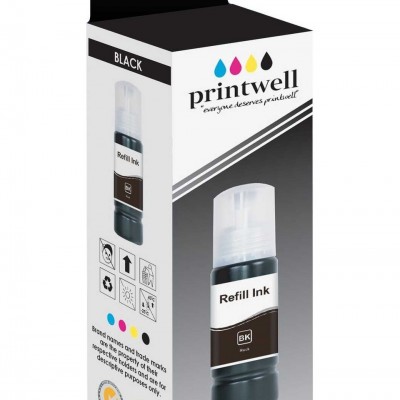 Epson T6641 Siyah Muadil Mürekkep