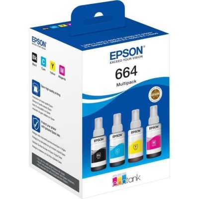 EPSON T6646 MÜREKKEP MULTİPACK 4 LÜ (664) 