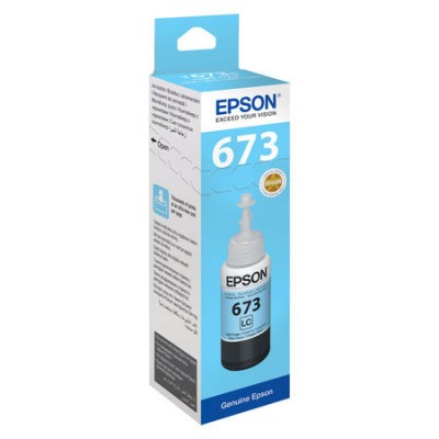 Epson (T6735) C13T67354A Açık Mavi Orjinal Mürekkep Epson (T6735) C13T67354A Açık Mavi Orjinal Mürekkep
