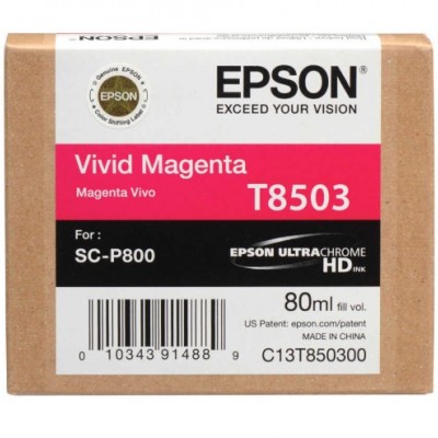 Epson T8503 Kırmızı Orjinal Kartuş Epson T8503 Kırmızı Orjinal Kartuş
