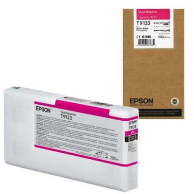 Epson T9133 Kırmızı (Vivid Magenta) Orjinal Kartuş Surecolor SC-P5000 / SC-P7000 Epson T9133 Kırmızı (Vivid Magenta) Orjinal Kartuş Surecolor SC-P5000 / SC-P7000