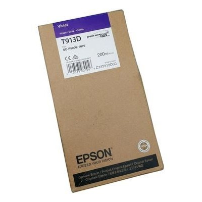 Epson T913D Violet Orjinal Kartuş Surecolor SC-P5000 / SC-P7000