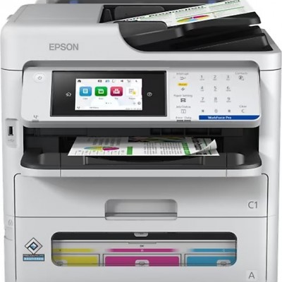 Epson WorkForce Pro WF-EM-C800RDWTF Wi-Fi Tarayıcı + Fotokopi + Faks Renkli Yazıcı Epson WorkForce Pro WF-EM-C800RDWTF Wi-Fi Tarayıcı + Fotokopi + Faks Renkli Yazıcı