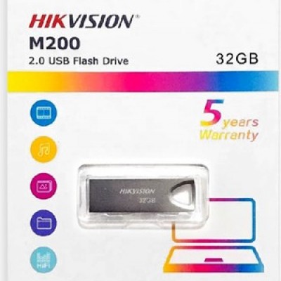 Hikvision 32GB USB2.0 HS-USB-M200/32G Metal Flash Bellek