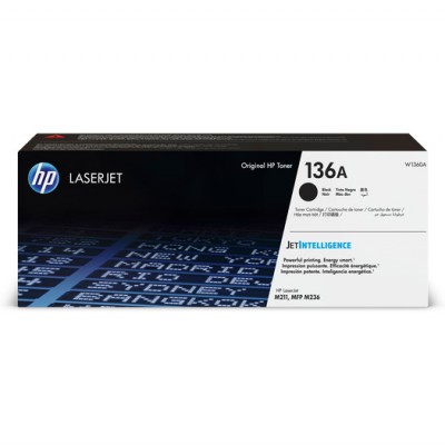Hp (136A) W1360A Siyah Orjinal Toner Hp (136A) W1360A Siyah Orjinal Toner