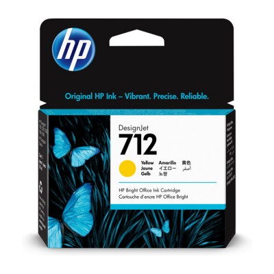 HP 3ED69A (712) Sarı Orjinal Kartuş