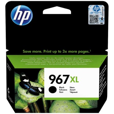 Hp 3JA31AE (967XL) Siyah Orjinal Extra Yüksek Kapasite Kartuş Hp 3JA31AE (967XL) Siyah Orjinal Extra Yüksek Kapasite Kartuş
