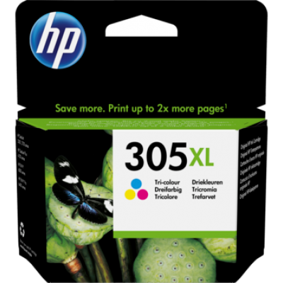 Hp 3YM63AE (305XL) Yüksek Kapasite Renkli Orjinal Kartuş