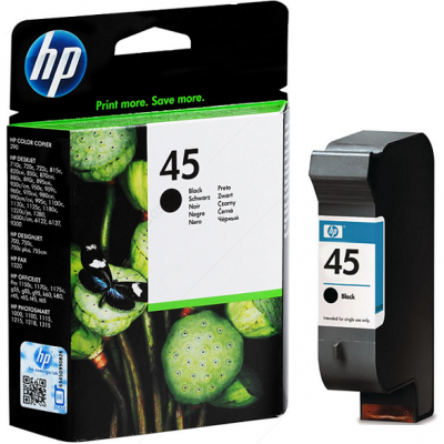 Hp 51645AE (45) Siyah Orjinal Kartuş