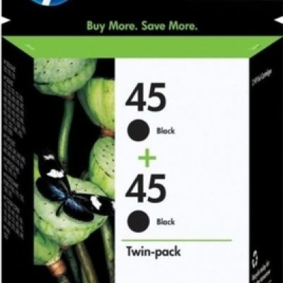 Hp 51645AE 45A Siyah İkili Paket Eski Tarihli Orjinal Kartuş