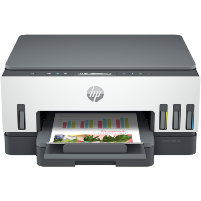 HP 6UU46A Smart Tank 720 + Fotokopi + Tarayıcı + Wi-Fi Çok Fonksiyonlu Inkjet Tanklı Yazıcı