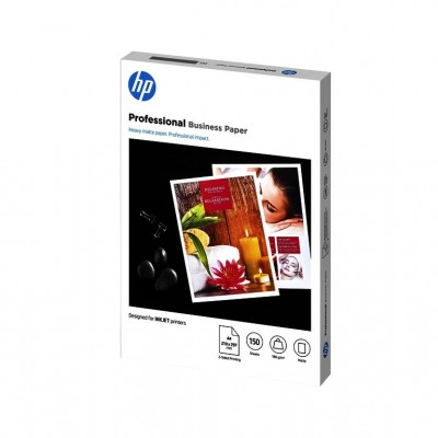 Hp 7MV79A Orjinal Prof Matte Ij A4 180g 150sh FSC Kağıt Hp 7MV79A Orjinal Prof Matte Ij A4 180g 150sh FSC Kağıt