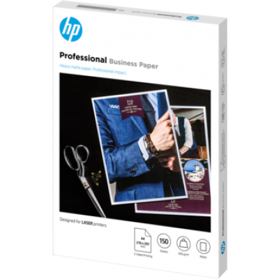 Hp 7MV80A Orjinal Prof Matte LJ A4 200g 150sh FSC Kağıt Hp 7MV80A Orjinal Prof Matte LJ A4 200g 150sh FSC Kağıt