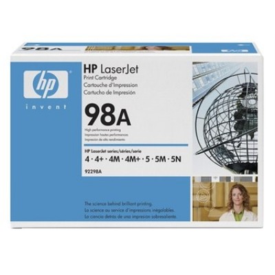 HP 92298A (98A) Siyah Orjinal Toner HP 92298A (98A) Siyah Orjinal Toner