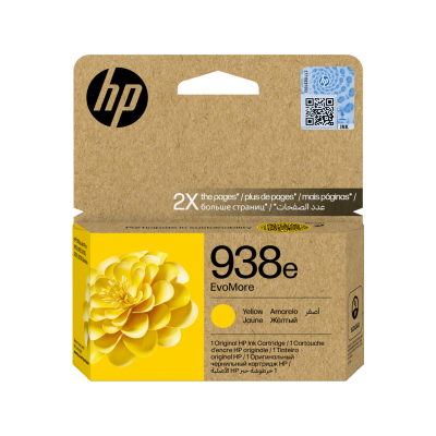 HP 938e Sarı Orijinal Kartuş Mürekkep (4S6Y1PE)