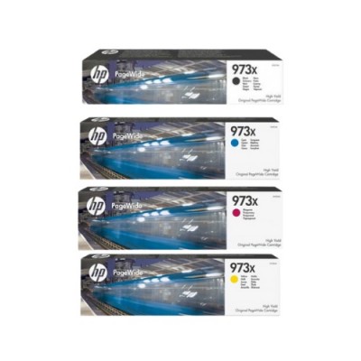 HP 973X Orjinal Multi paket Kartuş Seti HP 973X Orjinal Multi paket Kartuş Seti