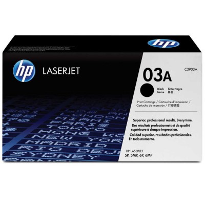 Hp C3903A (03A) Siyah Orjinal Toner Hp C3903A (03A) Siyah Orjinal Toner