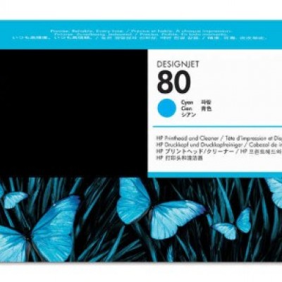 Hp C4821A (80) Eski Tarihli Mavi Orjinal Baskı Kafası Ve Kafa Temizleyici Hp C4821A (80) Eski Tarihli Mavi Orjinal Baskı Kafası Ve Kafa Temizleyici