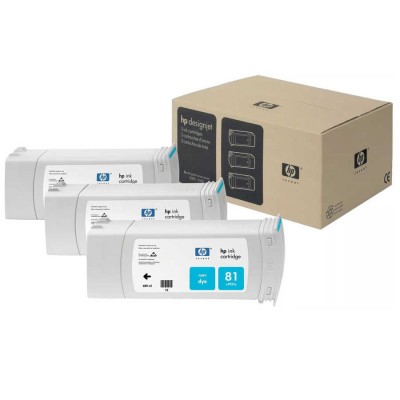 Hp C5067A (81) Mavi Orjinal Multi Paket Kartuş Hp C5067A (81) Mavi Orjinal Multi Paket Kartuş