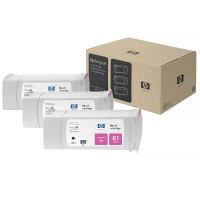 Hp C5068A (81) Kırmızı Orjinal Multi Paket Kartuş Hp C5068A (81) Kırmızı Orjinal Multi Paket Kartuş
