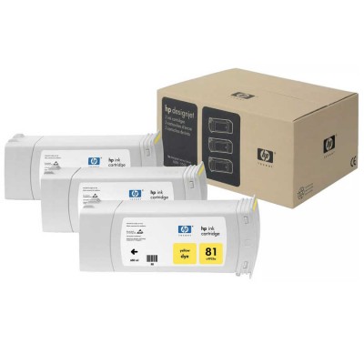 Hp C5069A (81) Sarı Orjinal Multi Paket Kartuş Hp C5069A (81) Sarı Orjinal Multi Paket Kartuş