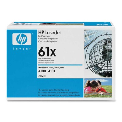 Hp C8061X (61X) Siyah Orjinal Toner Hp C8061X (61X) Siyah Orjinal Toner