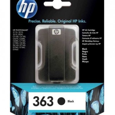 Hp C8721EE (363) Siyah Orjinal Kartuş Hp C8721EE (363) Siyah Orjinal Kartuş