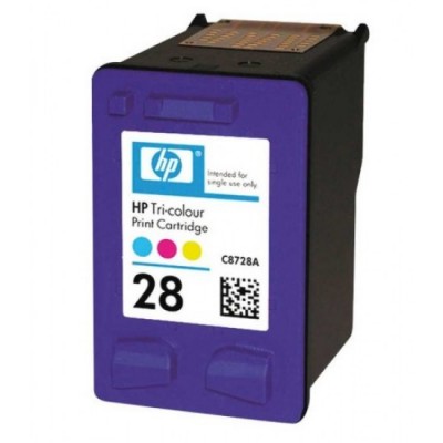 Hp C8728AE (28) Renkli Orjinal Kutusuz Kartuş