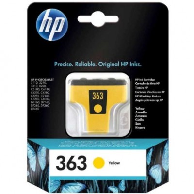 Hp C8773EE (363) Sarı Orjinal Kartuş Hp C8773EE (363) Sarı Orjinal Kartuş