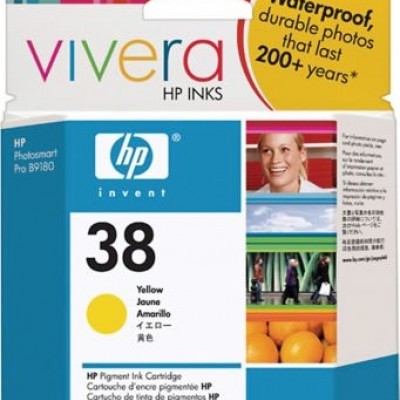 HP C9417A (38) Sarı Orjinal Kartuş