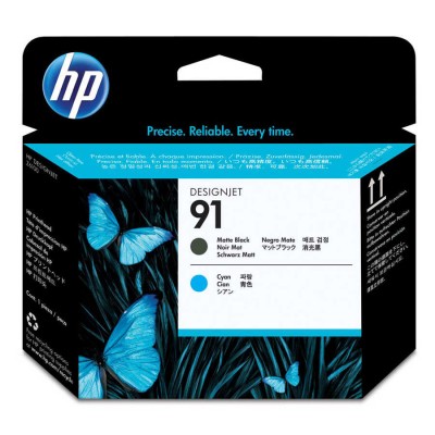 Hp C9460A (91) Orjinal Mat Siyah ve Mavi Baskı Kafası Hp C9460A (91) Orjinal Mat Siyah ve Mavi Baskı Kafası