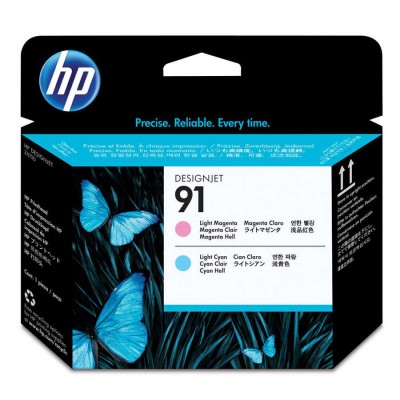 Hp C9462A (91) Orjinal Açık Kırmızı ve Açık Mavi Baskı Kafası Hp C9462A (91) Orjinal Açık Kırmızı ve Açık Mavi Baskı Kafası