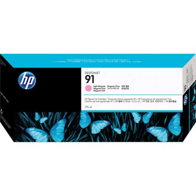 Hp C9471A (91) Orjinal 775 ml Pigment Açık Kırmızı Kartuş Hp C9471A (91) Orjinal 775 ml Pigment Açık Kırmızı Kartuş