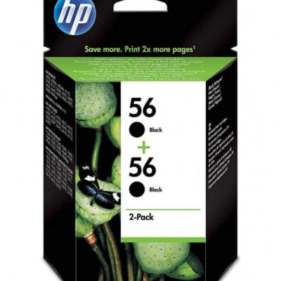 Hp C9502AE (56) Siyah Orjinal Multi Paket Kartuş Hp C9502AE (56) Siyah Orjinal Multi Paket Kartuş