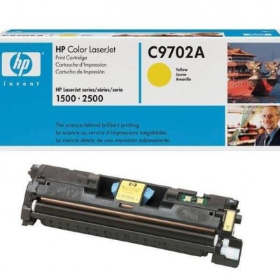 Hp C9702A (121A) Sarı Orjinal Toner