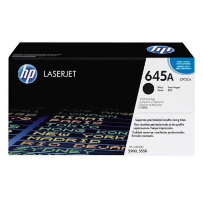 Hp C9730A (645A) Siyah Orjinal Toner