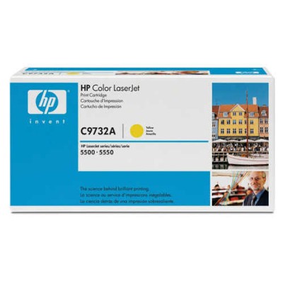 Hp C9732A (645A) Sarı Orjinal Toner Hp C9732A (645A) Sarı Orjinal Toner