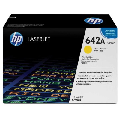 Hp CB402A (642A) Sarı Orjinal Toner Hp CB402A (642A) Sarı Orjinal Toner