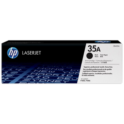 Hp CB435A (35A) Kutusu Hasarlı Siyah Orjinal Toner Hp CB435A (35A) Kutusu Hasarlı Siyah Orjinal Toner