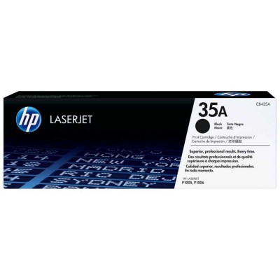 Hp CB435A (35A) Kutusuz Siyah Orjinal Toner Hp CB435A (35A) Kutusuz Siyah Orjinal Toner
