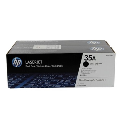 Hp CB435AD (35A) Kutusu Hasarlı Siyah Orjinal Multi Paket Toner Hp CB435AD (35A) Kutusu Hasarlı Siyah Orjinal Multi Paket Toner