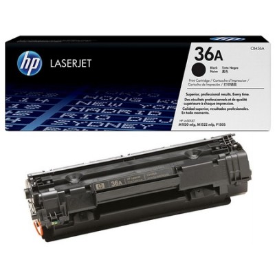 Hp CB436A (36A) Kutusu Hasarlı Siyah Orjinal Toner Hp CB436A (36A) Kutusu Hasarlı Siyah Orjinal Toner