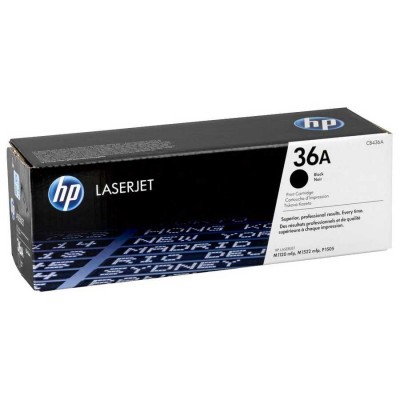 Hp CB436A (36A) Kutusuz Siyah Orjinal Toner Hp CB436A (36A) Kutusuz Siyah Orjinal Toner