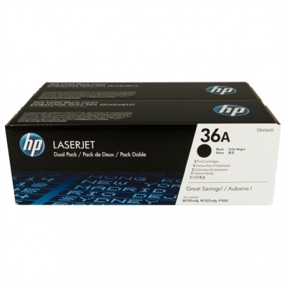 Hp CB436AD (36A) Siyah Orjinal Multi Paket Toner Hp CB436AD (36A) Siyah Orjinal Multi Paket Toner