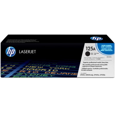 Hp CB540A (125A) Kutusu Hasarlı Siyah Orjinal Toner Hp CB540A (125A) Kutusu Hasarlı Siyah Orjinal Toner