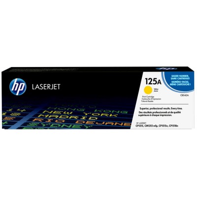 Hp CB542A (125A) Sarı Orjinal Toner Hp CB542A (125A) Sarı Orjinal Toner