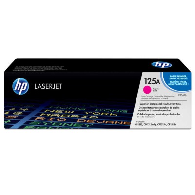 Hp CB543A (125A) Kutusu Hasarlı Kırmızı Orjinal Toner Hp CB543A (125A) Kutusu Hasarlı Kırmızı Orjinal Toner