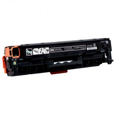 Hp CC530A (304A) Kutusuz Siyah Orjinal Toner Hp CC530A (304A) Kutusuz Siyah Orjinal Toner