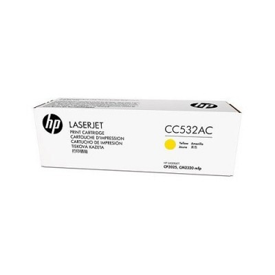 Hp CC532AC (304A) Sarı Orjinal Toner Hp CC532AC (304A) Sarı Orjinal Toner