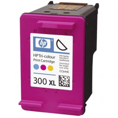 Hp CC644EE (300XL) Renkli Orjinal Kutusuz Kartuş